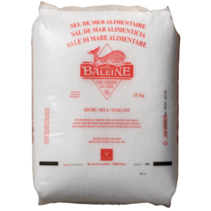 La Baleine Meersalz grob getrocknet, 25 kg La Baleine Meersalz grob getrocknet, 25 kg