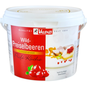 Valenzi Wildpreiselbeeren, 2 kg Valenzi Wildpreiselbeeren, 2 kg