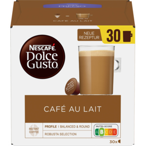 Nescafé Dolce Gusto café au lait, 3 x 30 Portionen Nescafé Dolce Gusto café au lait, 3 x 30 Portionen