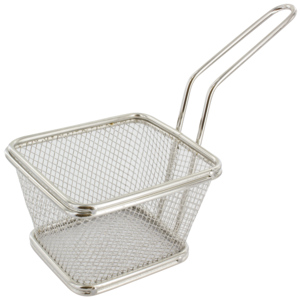 Fritierkorb für Beilagen, Inox, 10 x 9 cm Fritierkorb für Beilagen, Inox, 10 x 9 cm