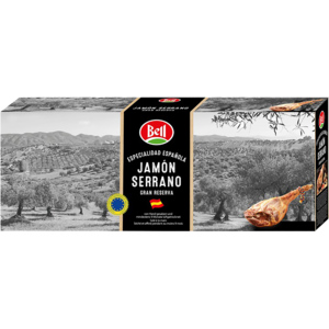 Rohschinken Serrano Bodega mit Bein 1/1, 6 kg ES Rohschinken Serrano Bodega mit Bein 1/1, 6 kg ES
