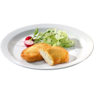 Nature Gourmet Tofu Kräuterpiccata, vegetarisch, tiefgekühlt, 5 x 1 kg