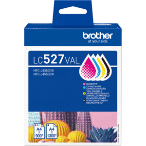 Brother Tintenpatrone LC-527 CMYBK, 900 / 1300 Seiten Brother Tintenpatrone LC-527 CMYBK, 900 / 1300 Seiten