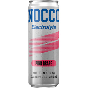 Nocco Electrolyte Pink Grape, 24 x 355 ml