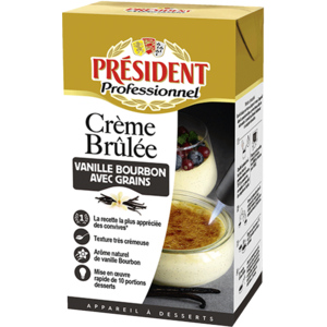 Président Professionnel Crème Brûlée, UHT, 1 l Président Professionnel Crème Brûlée, UHT, 1 l