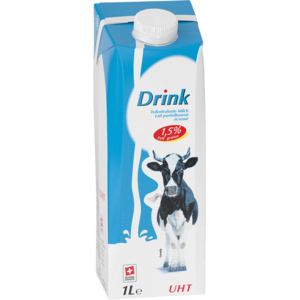 Lovely Milchdrink 1,5%, UHT, SIG, 6 x 1 l