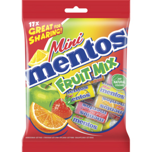 Mentos Mini Frucht Mix, 178.5 g Mentos Mini Frucht Mix, 178.5 g