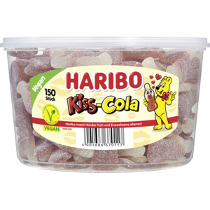 Haribo  Kiss Cola  Sauer, 150 St.
