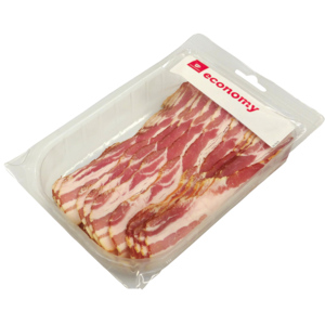 Economy Bratspeck geräucht geschnitten, ca. 500 g