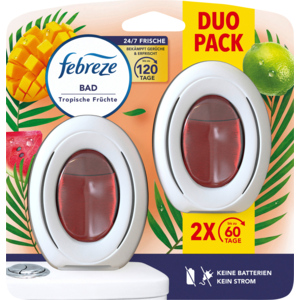 Febreze Bad Lufterfrischer Tropische Früchte 2 x 8 ml Febreze Bad Lufterfrischer Tropische Früchte 2 x 8 ml
