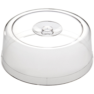Tellerglocke Ø 280 mm transparent passend zu Platte Ø 30 cm weiss Tellerglocke Ø 280 mm transparent passend zu Platte Ø 30 cm weiss