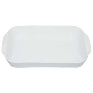 Stronghold Lasagneform, 30,5 x 17.5 cm, weiss Stronghold Lasagneform, 30,5 x 17.5 cm, weiss