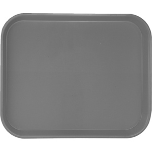 Serviertablett 35,6 x 45,7 cm grau Serviertablett 35,6 x 45,7 cm grau