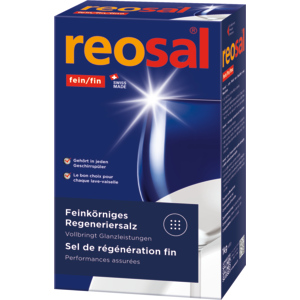 Reosal Regeneriersalz für Geschirrabwaschmaschinen, 10 x 1 kg