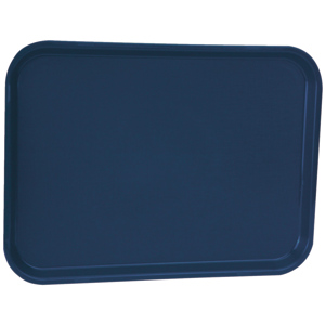 Serviertablett 35,6 x 45,7 cm blau Serviertablett 35,6 x 45,7 cm blau