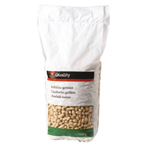 Quality Erdnüssli geröstet, 10/12, 5 kg Quality Erdnüssli geröstet, 10/12, 5 kg