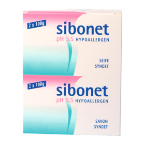Sibonet Stückseife, 2 x 100 g Sibonet Stückseife, 2 x 100 g