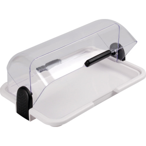 Biesse Frischhaltebehälter Rolltop 30 x 13 x 19,5 cm weiss Biesse Frischhaltebehälter Rolltop 30 x 13 x 19,5 cm weiss