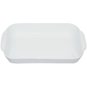 Stronghold Lasagneform, 40,5 x 23 cm, weiss Stronghold Lasagneform, 40,5 x 23 cm, weiss