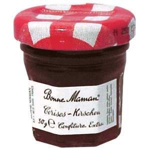Bonne Maman Konfitüre Kirschen, Portionen, 4 x 15 x 30 g