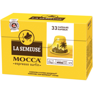 La Semeuse Espresso Fairtrade Kapseln, 4 x 33 Portionen La Semeuse Espresso Fairtrade Kapseln, 4 x 33 Portionen