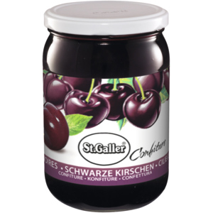Roco Konfitüre Kirschen schwarz, 750 g