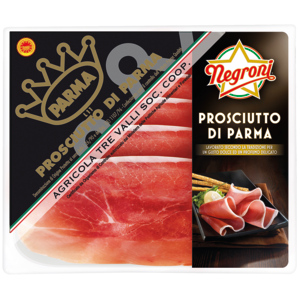 Negroni Parma Rohschinken geschnitten, Italien, 250 g Negroni Parma Rohschinken geschnitten, Italien, 250 g
