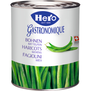Hero Bohnen mittelfein, Dose zu 2,94 kg