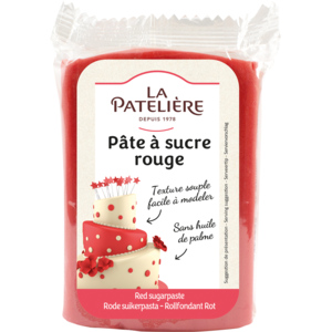 La Pateliere Rollfondant rot, 250 g