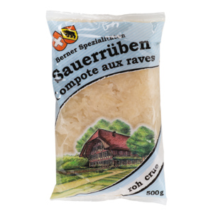 Berner Sauerrüben roh, Karton zu 6 x 500 g