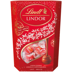 Lindor Kugeln Milch Xmas, Schachtel zu 500 g Lindor Kugeln Milch Xmas, Schachtel zu 500 g