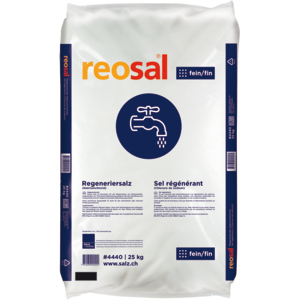 Reosal Regeneriersalz fein, 32 x 25 kg Reosal Regeneriersalz fein, 32 x 25 kg