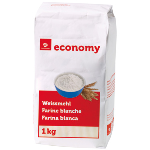 Economy Weissmehl, 10 x 1 kg Economy Weissmehl, 10 x 1 kg