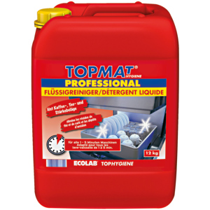 Topmat Professional Geschirrspülmittel mit Chlor, 12 kg Topmat Professional Geschirrspülmittel mit Chlor, 12 kg
