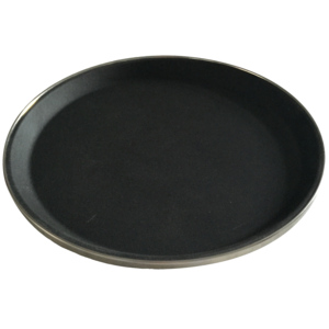 Stronghold Serviertablett Fiberglas Ø 27,5 cm schwarz Stronghold Serviertablett Fiberglas Ø 27,5 cm schwarz