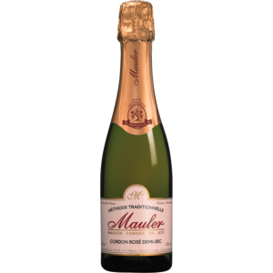 Mauler Cordon Rosé Demi-Sec, 37,5 cl Mauler Cordon Rosé Demi-Sec, 37,5 cl