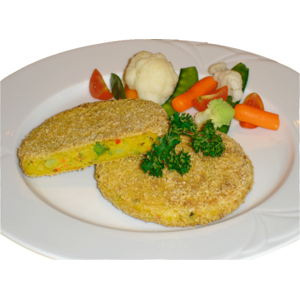 Fredag Bio Gemüse-Burger / Burger vegetarisch, tiefgekühlt, 50 x 100 g
