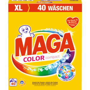 Maga Vollwaschmittel Compact Color, 40 WG Maga Vollwaschmittel Compact Color, 40 WG