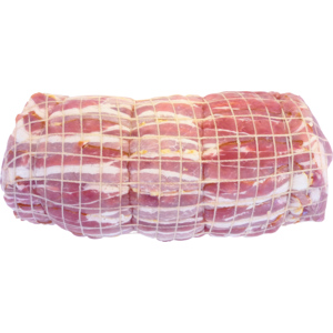 Rôti de cou de porc tessinois, roulé au lard fumé, env. 2,5 kg