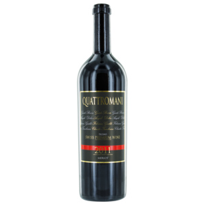 Quattromani Merlot Ticino DOC, 75 cl Quattromani Merlot Ticino DOC, 75 cl