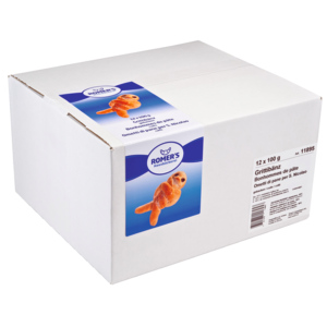 Romer's Grittibänz, tiefgekühlt, 12 x 100 g Romer's Grittibänz, tiefgekühlt, 12 x 100 g