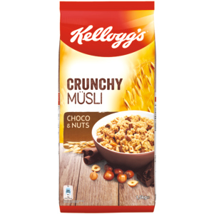 Kellogg's Crunchy Müsli Choco & Nuts, 4 x 1,5 kg Kellogg's Crunchy Müsli Choco & Nuts, 4 x 1,5 kg