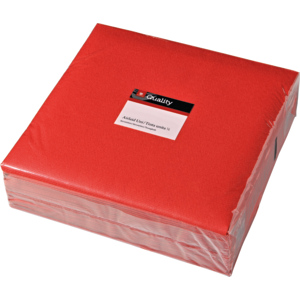 Quality Servietten Airlaid, 40 x 40 cm, rot, 12 x 50 St Quality Servietten Airlaid, 40 x 40 cm, rot, 12 x 50 St