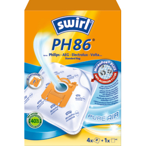 Swirl Staubbeutel Air Space PH86, Pack zu 4 Stück Swirl Staubbeutel Air Space PH86, Pack zu 4 Stück