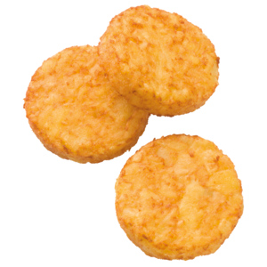 Kadi Rösti-Galetten vorfrittiert 50 g, TK, 2 x 2,5 kg