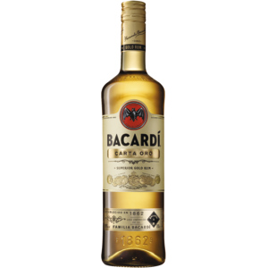 Bacardi Carta Oro 37.5%, 70 cl Bacardi Carta Oro 37.5%, 70 cl